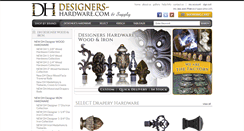 Desktop Screenshot of designers-hardware.com